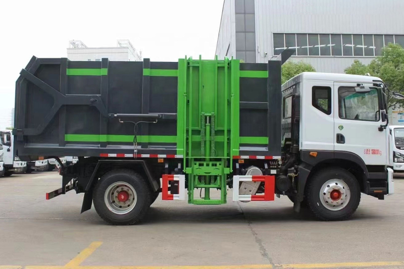 Dump Garbage Side Hang Up Type Truck Factory Manufacture