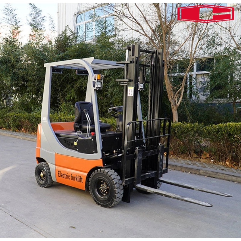 Side Shift ပါသော 3T လျှပ်စစ် Forklift အသေးစား အခမဲ့ ကွန်တိန်နာအပြည့်အစုံ