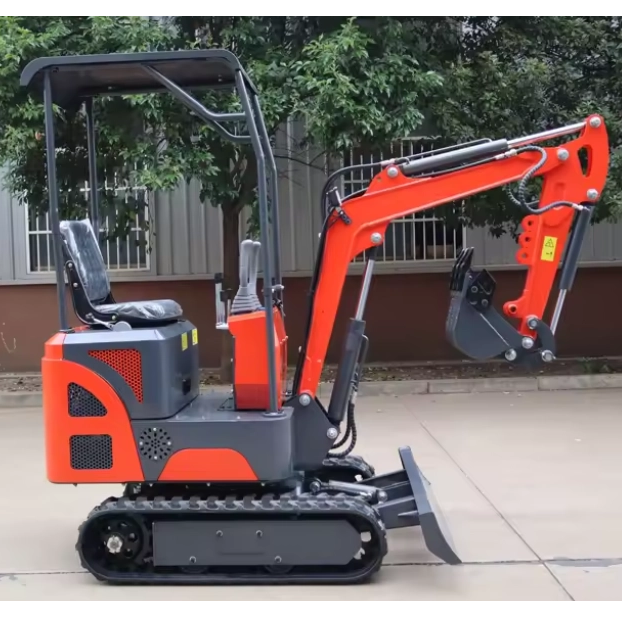 အသေးစားဆိုဒ်လည်ပတ်မှုအတွက် CV-12 1 တန် Mini Excavator