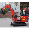 CV-08 Mini Excavator သည် သေးငယ်သောနေရာများတွင် လည်ပတ်ရလွယ်ကူသည်။