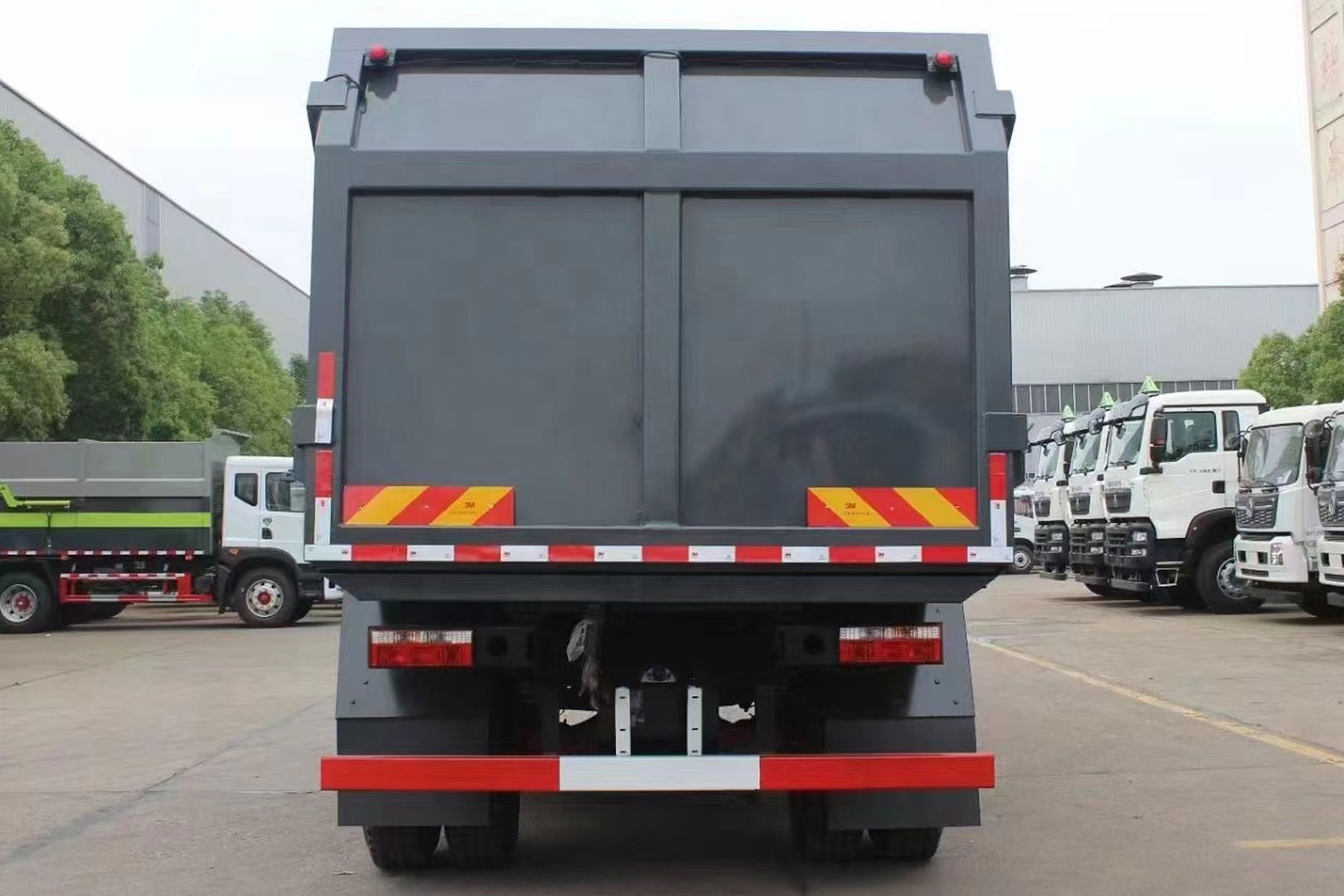 Dump Garbage Side Hang Up Type Truck Factory Manufacture