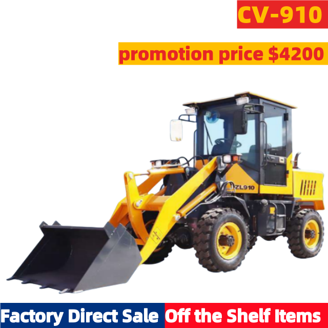 CV-910 Engine Diesel Backhoe Loader 4x4 China Small Micro Backhoe Loader Used Backhoe Loader ရောင်းရန်ရှိသည်