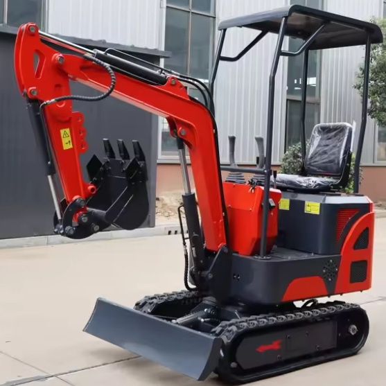 အသေးစားဆိုဒ်လည်ပတ်မှုအတွက် CV-12 1 တန် Mini Excavator