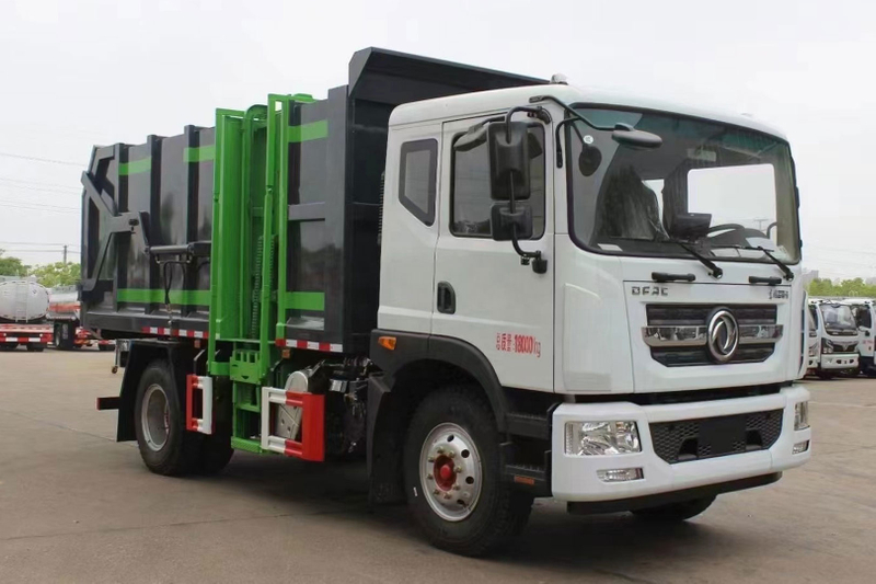 Dump Garbage Side Hang Up Type Truck Factory Manufacture