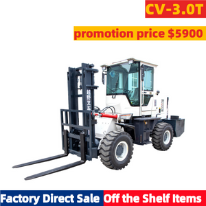 CV-3.0T 4x4 Full Rugged Terrain Forklift Diesel Forklift