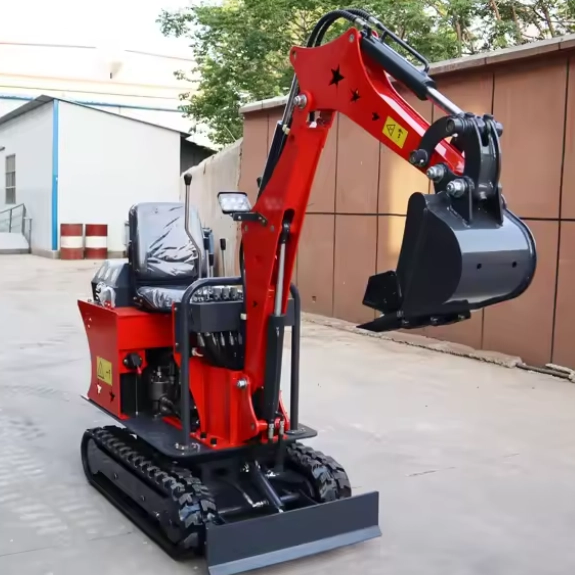 CV-08 Mini Excavator သည် သေးငယ်သောနေရာများတွင် လည်ပတ်ရလွယ်ကူသည်။