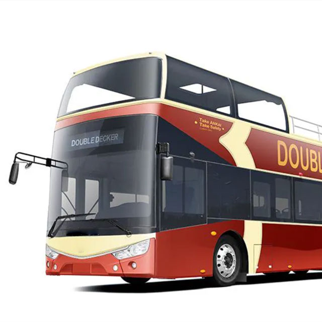 အကြီးစား DDB 350KWH EV Bus 12m Bus