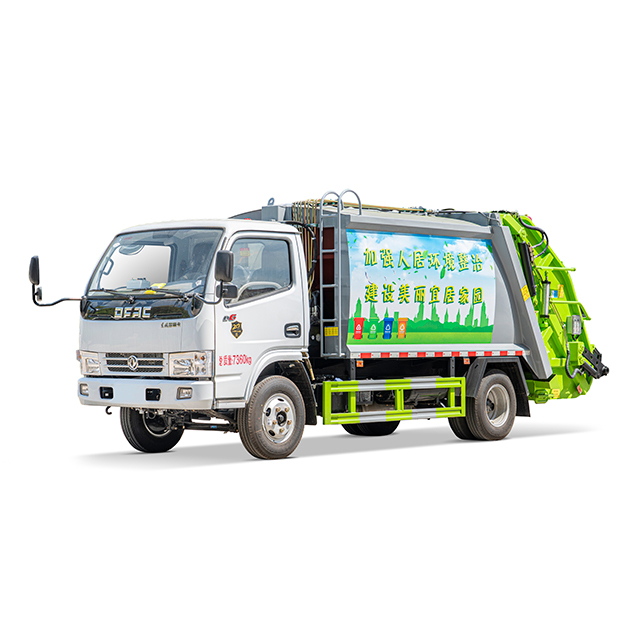 8 CBM Rear Compression Type Garbage Truck 