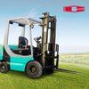 Side Shift ပါသော 3T လျှပ်စစ် Forklift အသေးစား အခမဲ့ ကွန်တိန်နာအပြည့်အစုံ