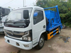 သန့်ရှင်းရေးအတွက် Swing Arm Side Hang Up Type Garbage Truck