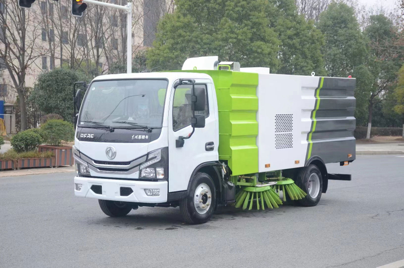 လမ်းမပေါ် လေဆိပ် တံမြက်လှည်း Truck စက်ရုံမှ တိုက်ရိုက် ပေးဝေသည်။