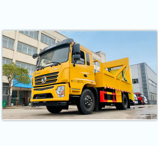 ယာဉ်တိုက်မှု အထောက်အထားအတွက် DFAC 4X2 100K Anti Collision Buffer Truck