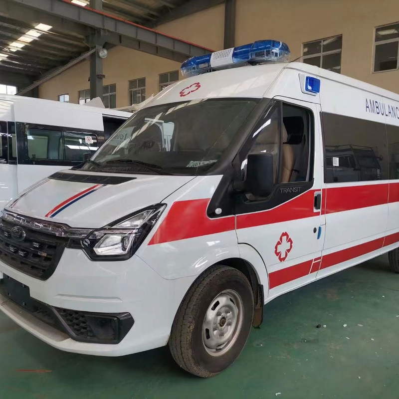 ဆန့်လူနာတင်ယာဉ်အတွက် FORD Ambulance ဒီဇယ်ယာဉ်