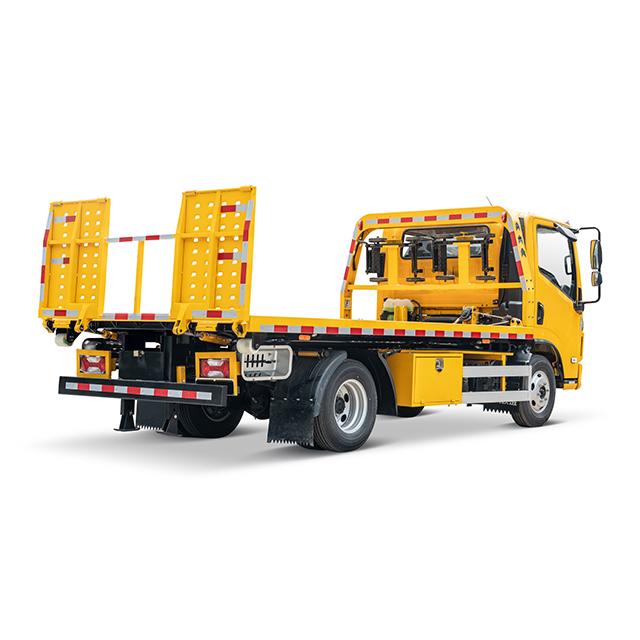 တစီးတည်း Platform Tow Truck ကားတစ်စီးဆွဲ Isuzu