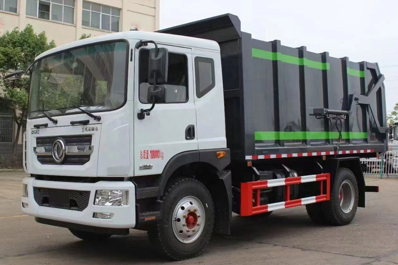 Dump Garbage Side Hang Up Type Truck Factory Manufacture