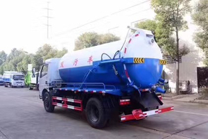 Sewage Drainage Suction Truck Sewage Suction Tanker Truck ၊