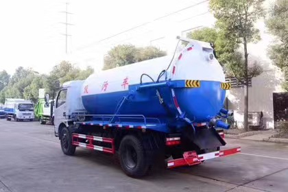 Sewage Drainage Suction Truck Sewage Suction Tanker Truck ၊